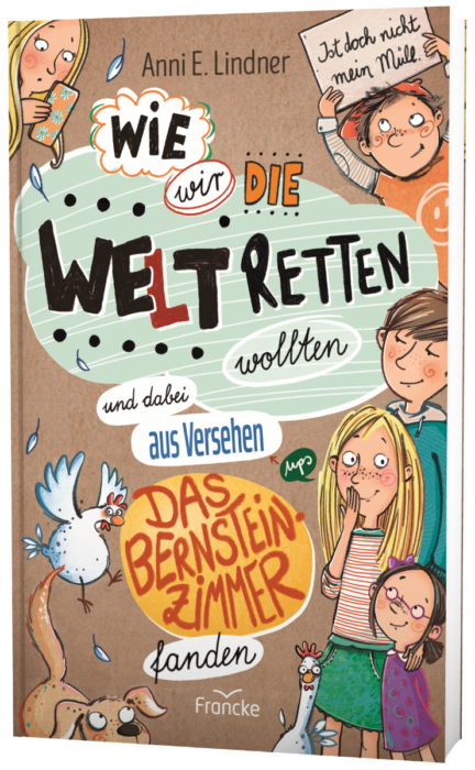 Christliche Bücher - Christliche Bücherstube Cover - Wie wir die Welt retten wollten und dabei aus Versehen das Bernsteinzimmer fanden