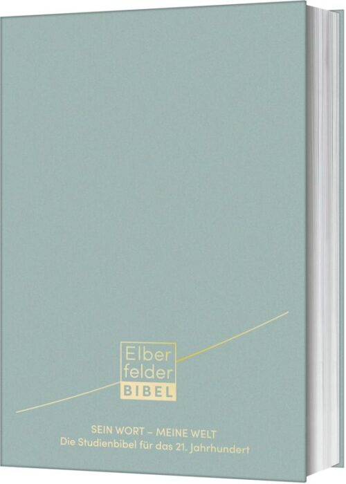 Empfehlungen - Christliche Bücherstube Cover - Sein Wort - meine Welt. Lederausgabe (Elberfelder Studienbibel)